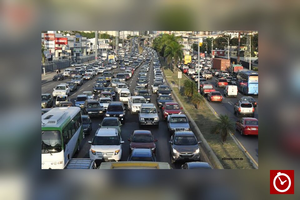 Digesett señala imprudencia de conductores y aumento de vehículos como causas de los tapones