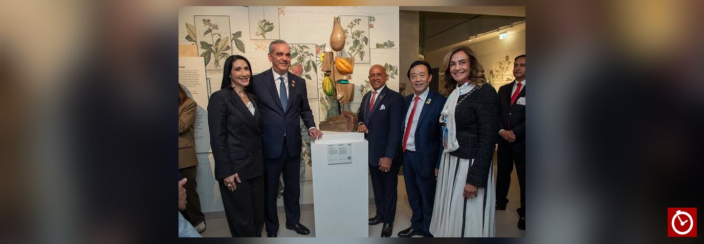 Abinader lleva el arte dominicano a Roma con una obra de Juan Trinidad para el Museo de la FAO