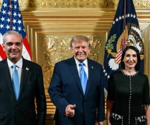 Abinader y Raquel Arbaje asisten a recepción de Donald Trump en Nueva York