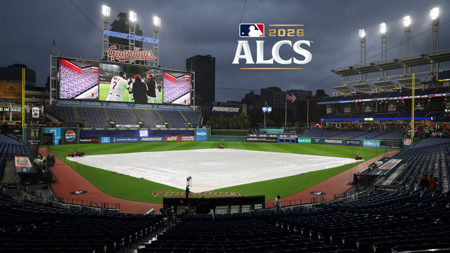 Posponen Juego 4 entre Rays y Guardianes por lluvia; Caminero buscará ayudar a Tampa Bay a empatar la serie