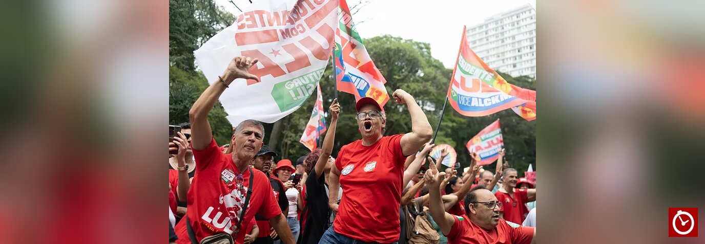 La izquierda brasileña sale a las calles para impulsar la remontada de Lula