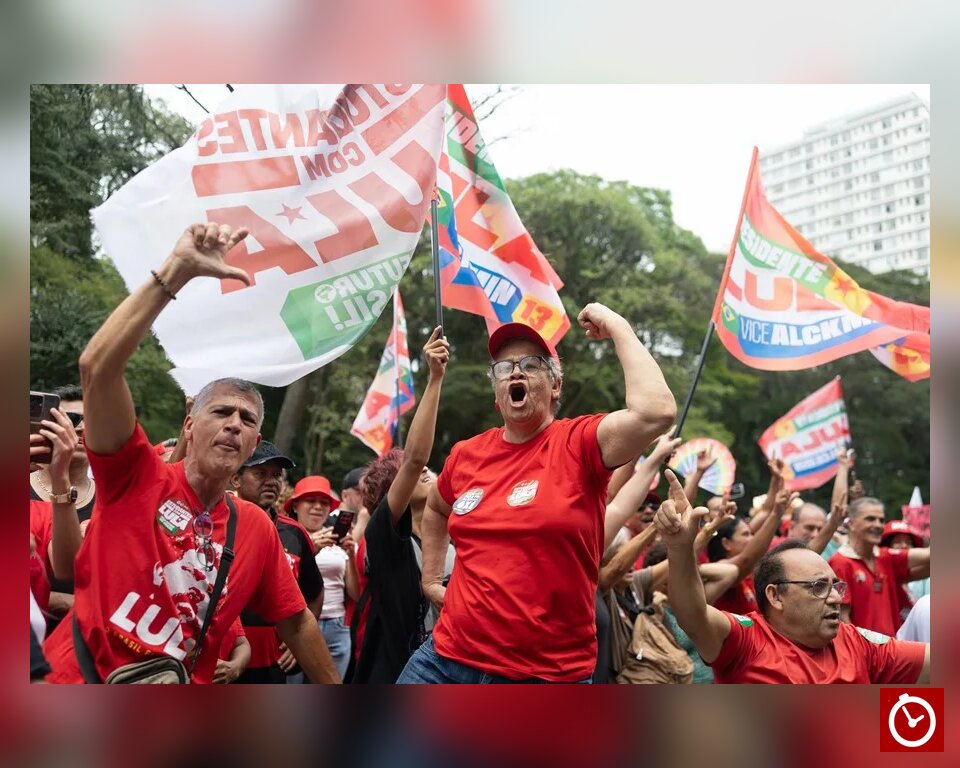 La izquierda brasileña sale a las calles para impulsar la remontada de Lula