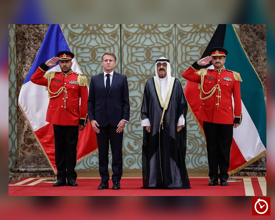 Macron aborda con el emir de Kuwait la cooperación económica y el conflicto en el Golfo