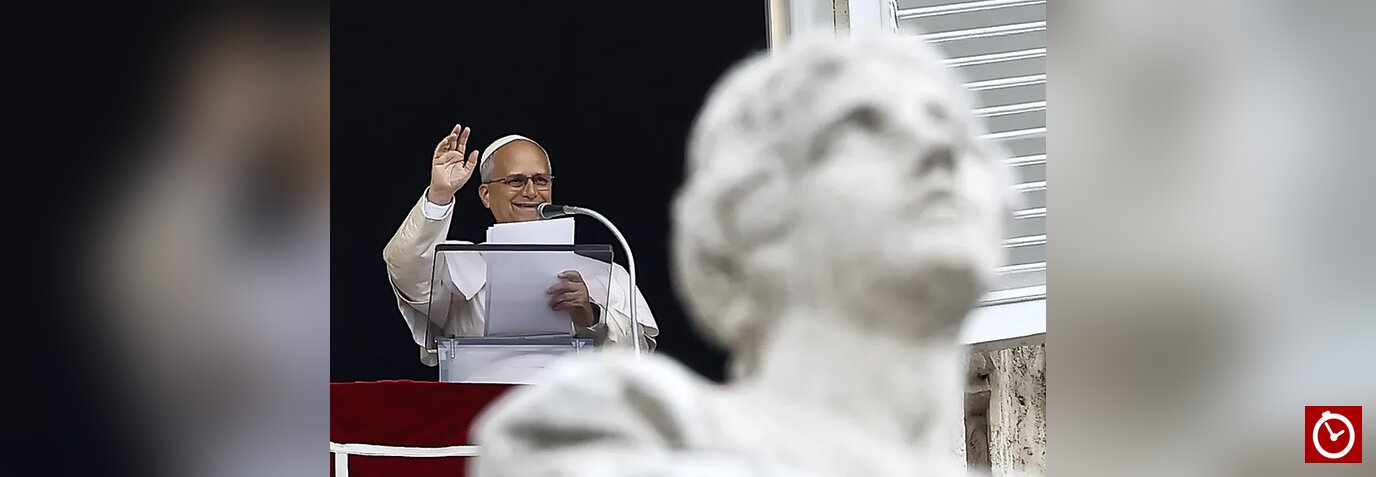León XIV reaparece en el Vaticano tras ser operado de un tumor canceroso en el pulmón
