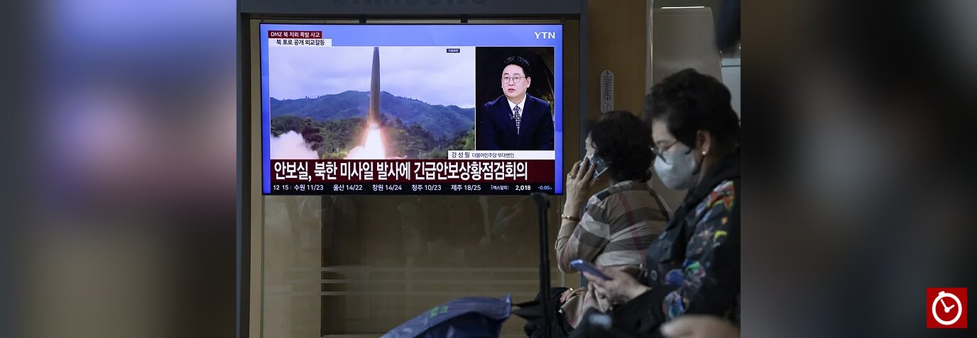 Corea del Norte lanza un proyectil hacia el mar de Japón en plena escalada de la tensión regional