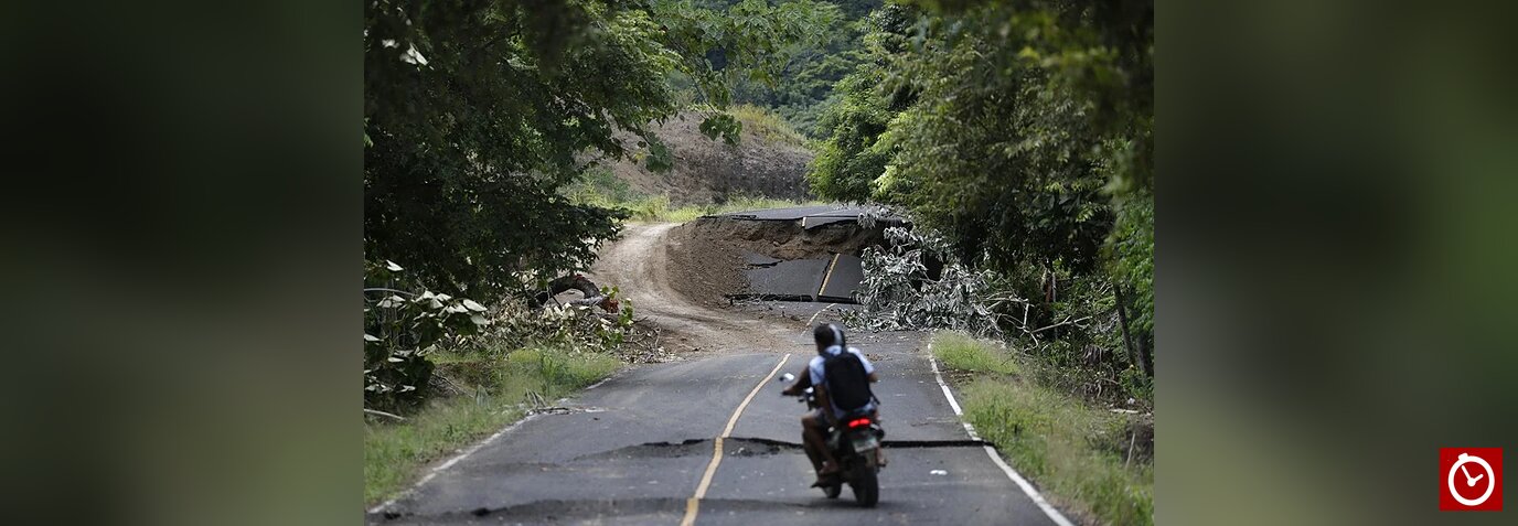 La entrega de ayuda tras el terremoto en Panamá se agiliza con la recuperación de carreteras