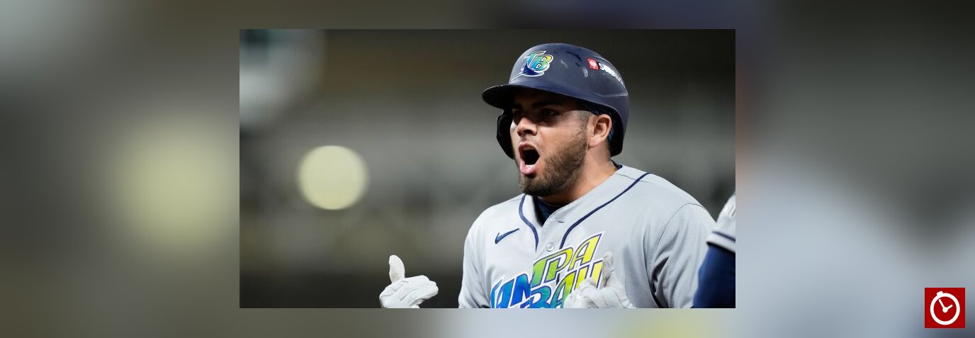 Yandy Díaz, Jonathan Aranda y Junior Caminero despiertan y lideran la ofensiva de los Rays