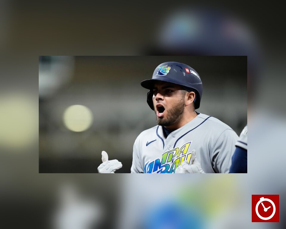 Yandy Díaz, Jonathan Aranda y Junior Caminero despiertan y lideran la ofensiva de los Rays