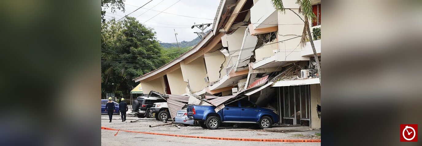 Al menos 27 heridos leves y más de 400 edificaciones afectadas por el terremoto en Panamá